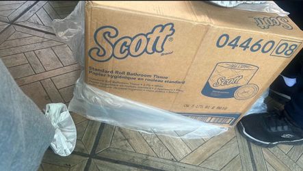 80 rolls box scott/80 rollos caja de scott