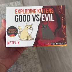 Exploding kittens Good Vs Evil new