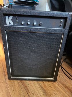Kustom II Bass Amp – Vintage Combo Amp – Loud & Solid