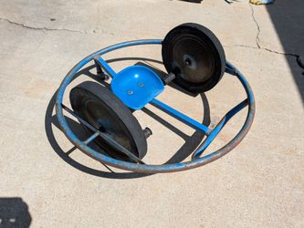 Vintage Swing Cart Hand-Crank Tricycle