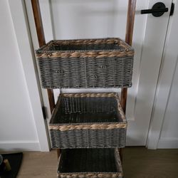 Tiered Basket Storage Organizer 