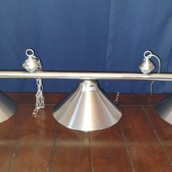 STAINLESS STEEL Pool Table Light