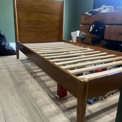 MCM Style Alton Twin Bed Frame