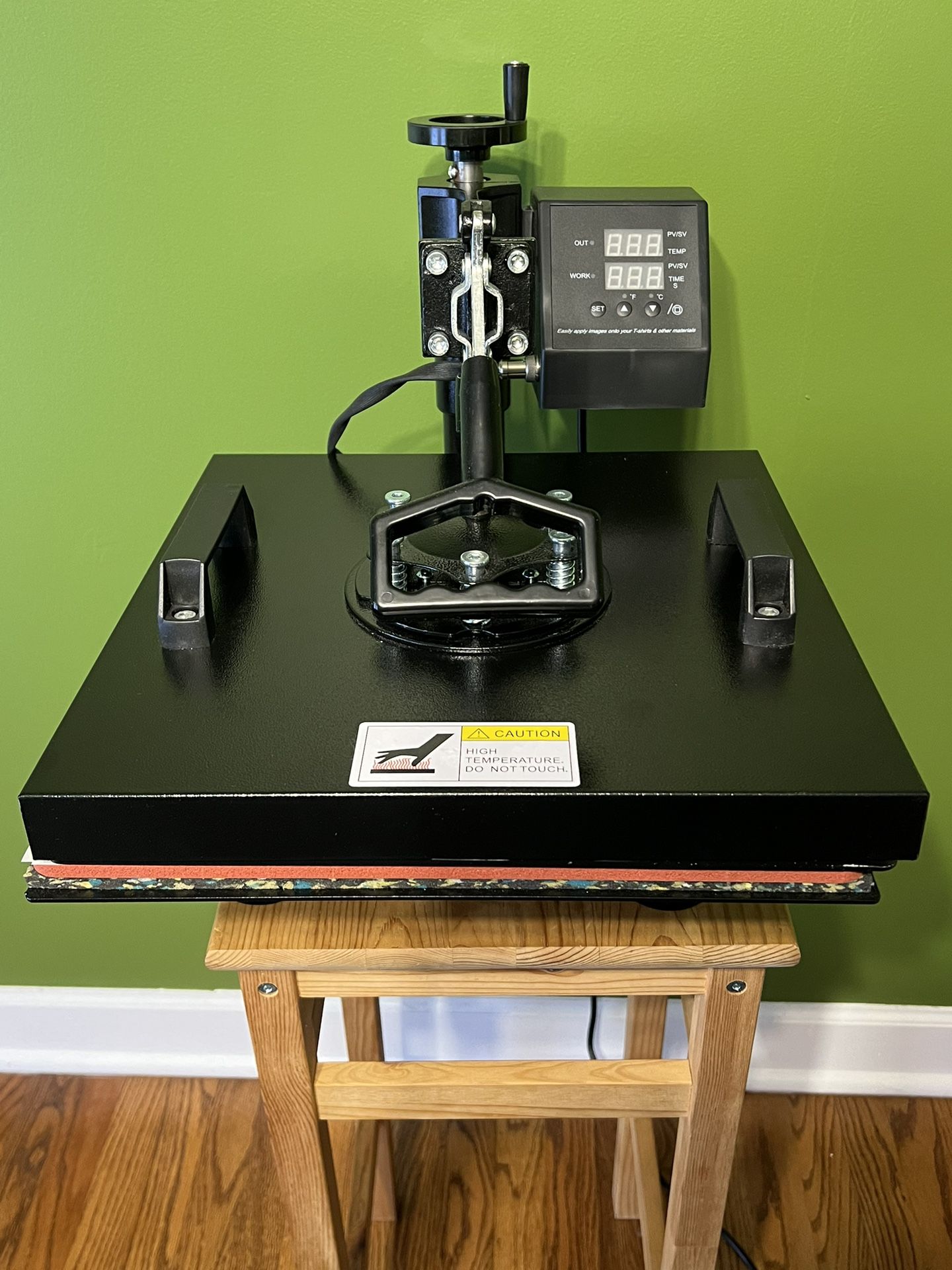 Heat Press Machine, Vinyl Cutter Printer & Accessories (Package Deal)