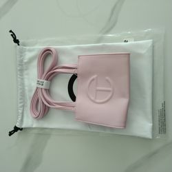 Telfar Small Shopping Bag Bubblegum Pink