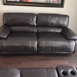 Sofa, Loveseat And End Table Used