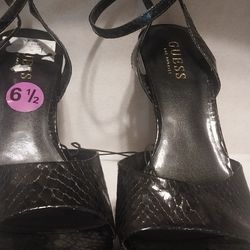 New GUESS Black High Heel Shoes