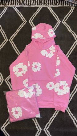 Denim Tear Pink Hoodie