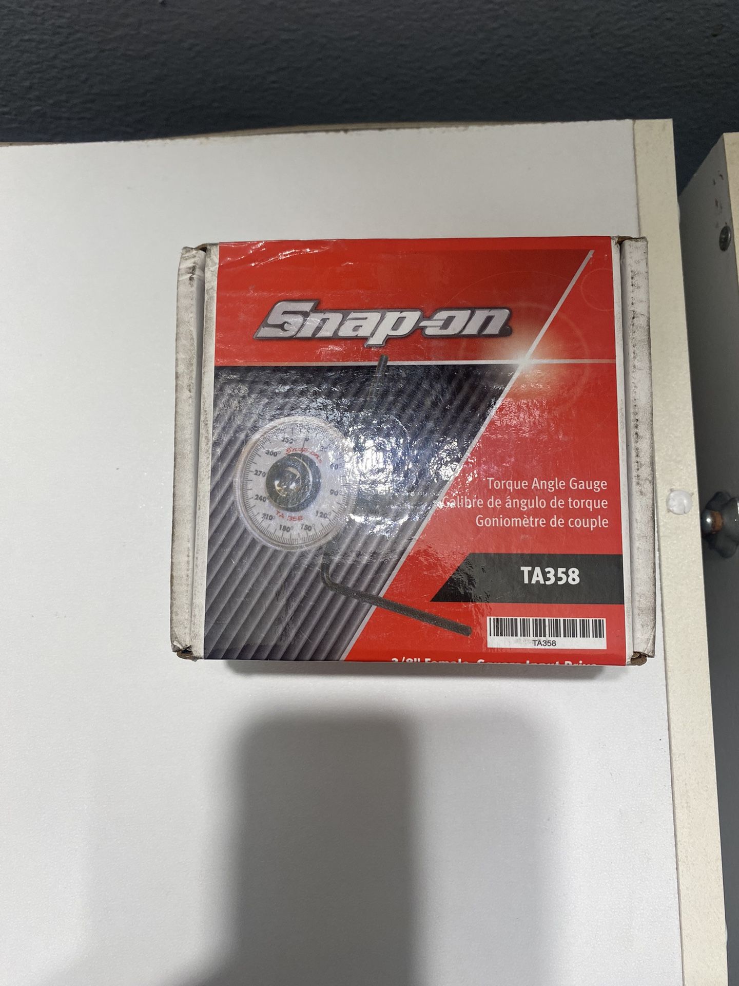 Snap-On Torque Angle Gauge, 3/8" Number: TA358