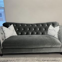 Grey Couch 2 Piece