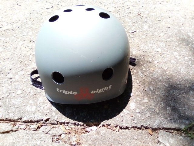 Triple Eight Grey Helmet Xl