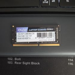 Gaming Laptop Ram PC4 16GB 