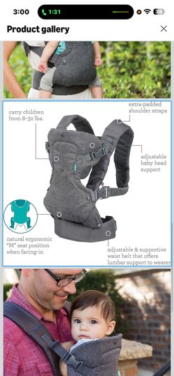 Infantino baby carrier