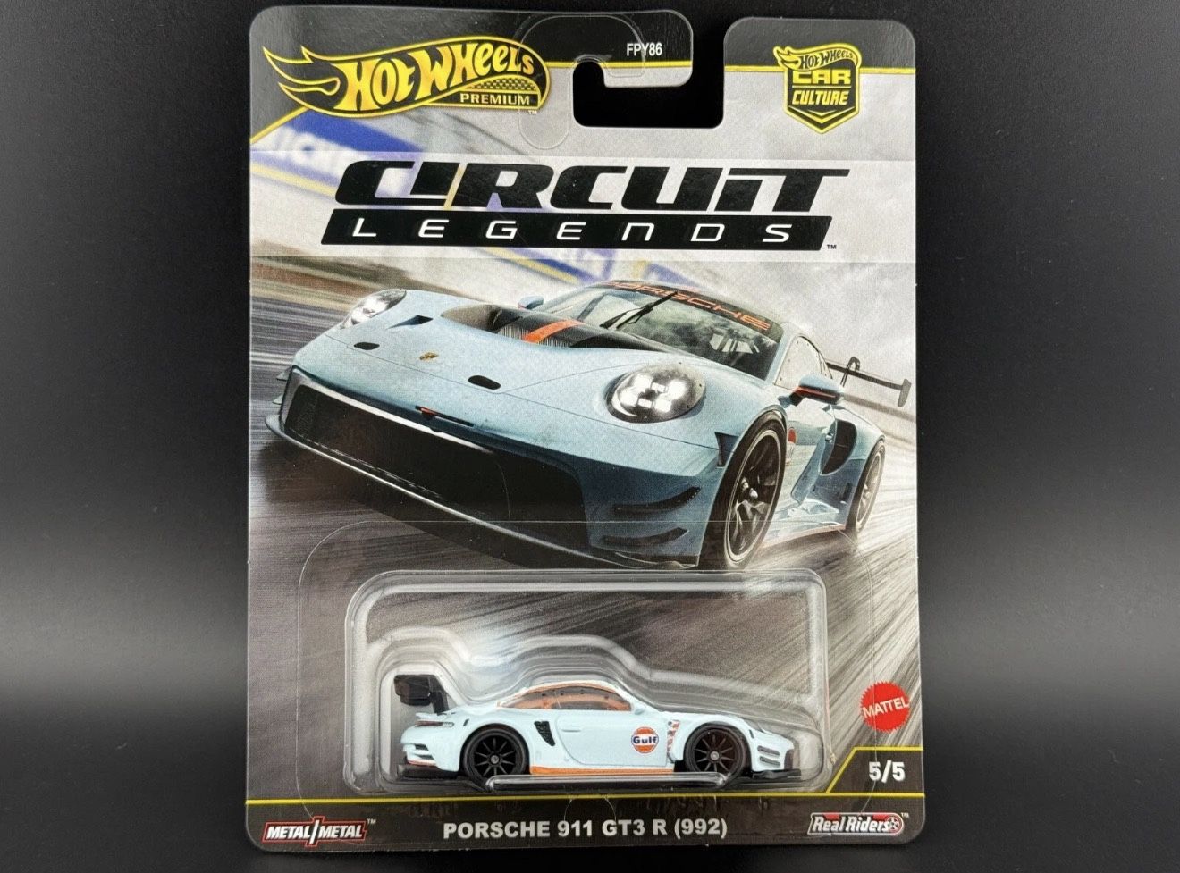 Hot Wheels Premium Circuit Legends Porsche 911 GT3 R (992)