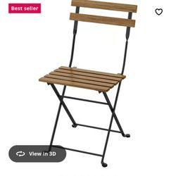 IKEA TÄRNÖ outdoor foldable bistro, 2 chairs