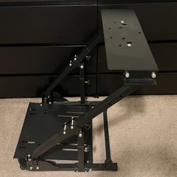 Racing wheel stand