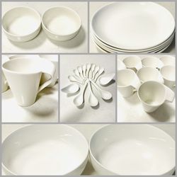 White Crockery Set