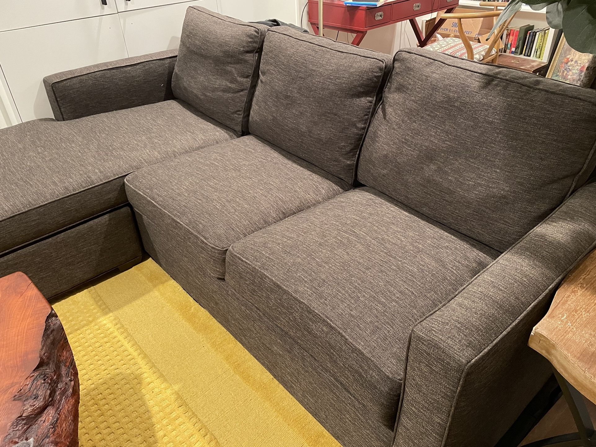 Crate & Barrel Couch - Graphite Color 