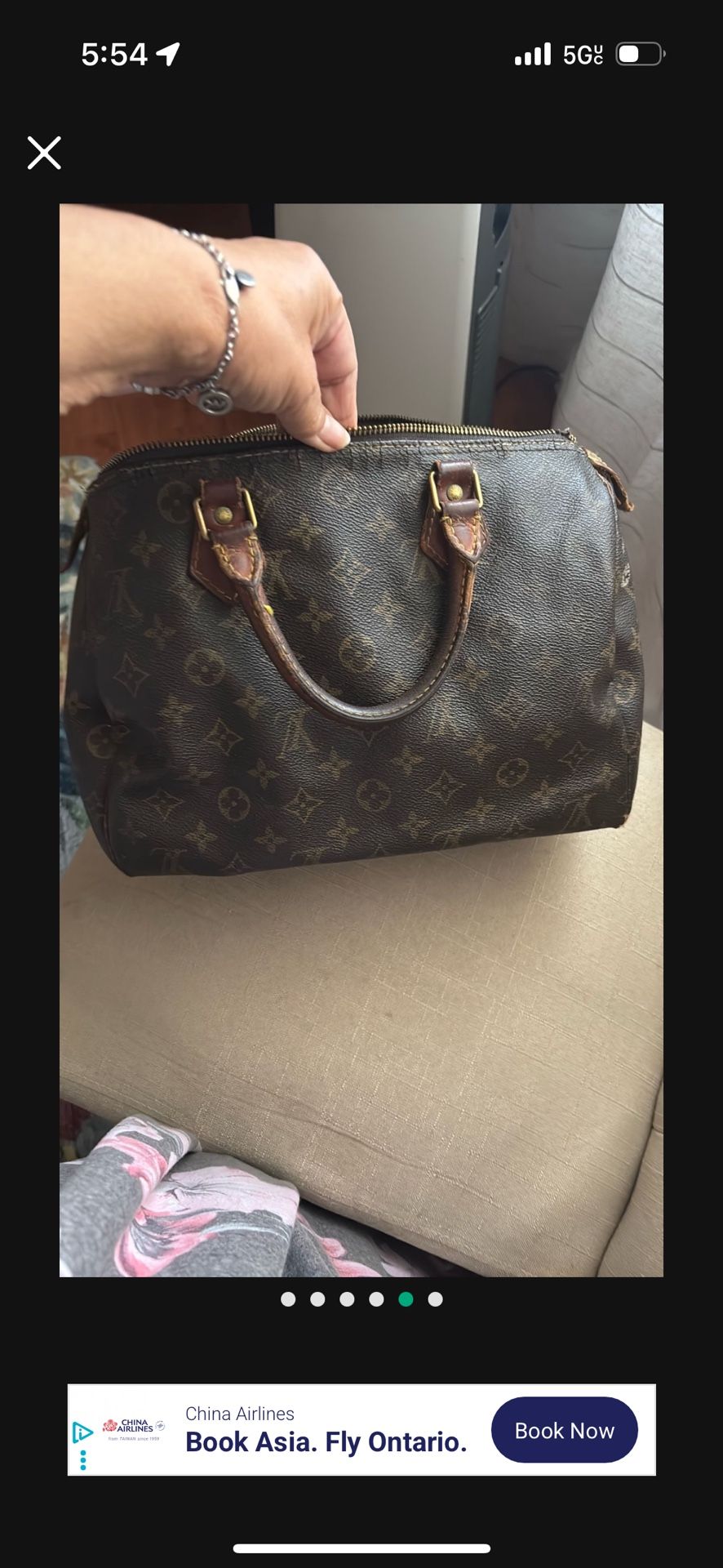 Louis Vuitton purse vintag