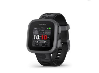 New Kids Garmin Smartwatch Black Silicone Band