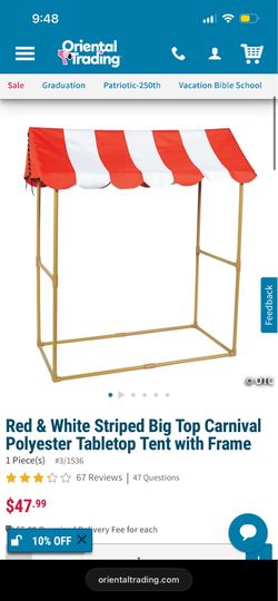 Table top tent