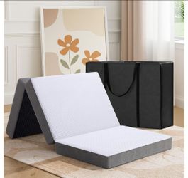 Memory foam 6inch foldable mattress