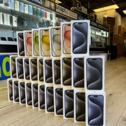 iPhone 15 Pro Max, 15 Pro & 15 Plus Available (Unlocked)