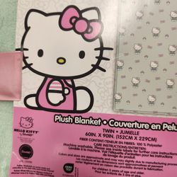 Hello Kitty Mint Blanket