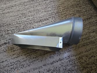 Register boot 10x4.5 to 6" round duct