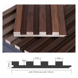 PVC Wood Grill & Acoustic Wood Panels