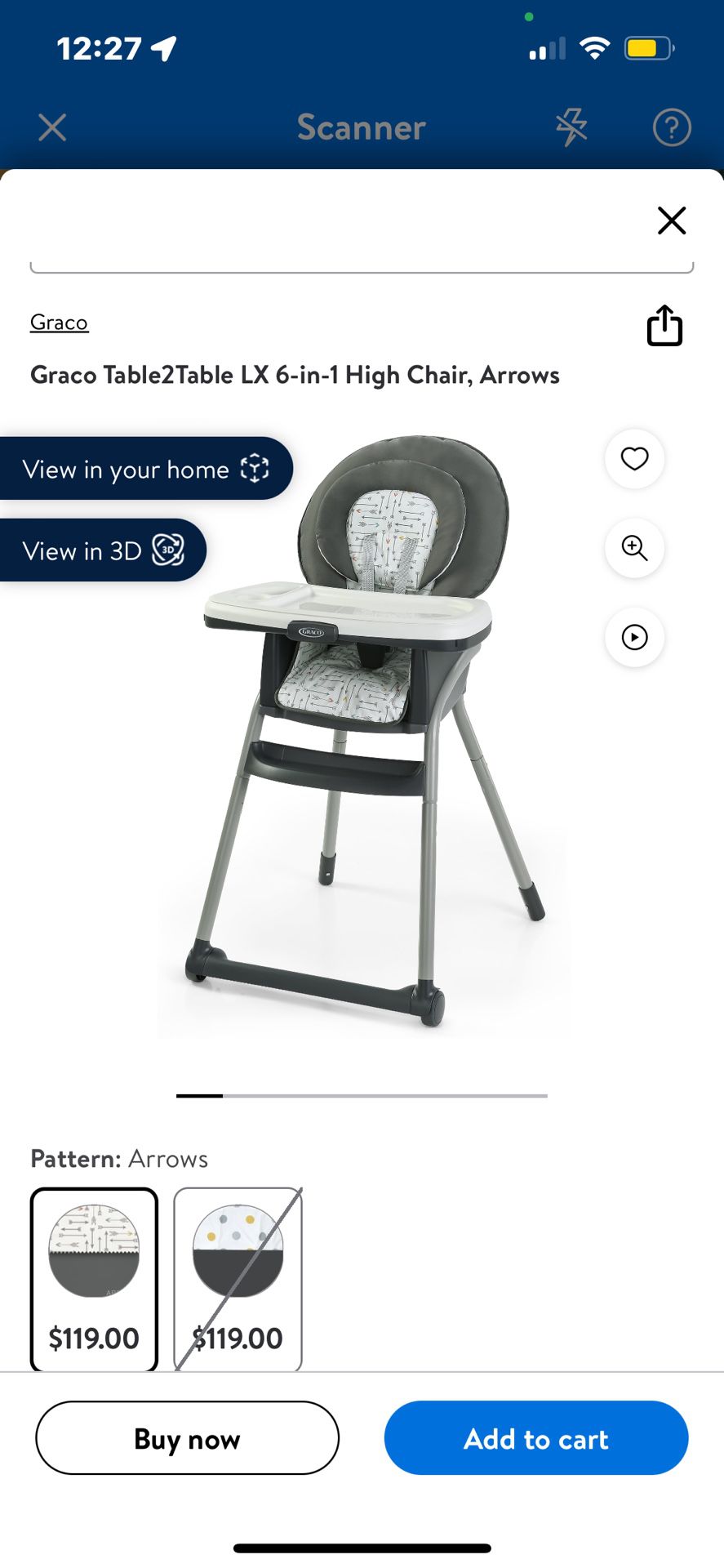 Graco Baby Highchair Booster Seat Kids High Chair