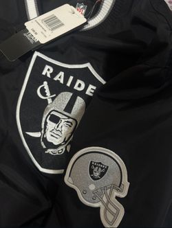 Raiders Windbreaker Jacket With 2 Pockets