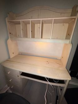 Wooden desk