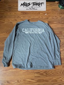 California The Golden State Long Sleeve Shirt