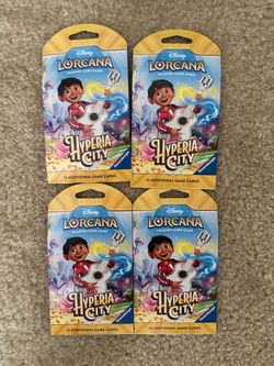 Disney Lorcana: Hyperia City Sleeved Booster Pack - Hyperia City (14)