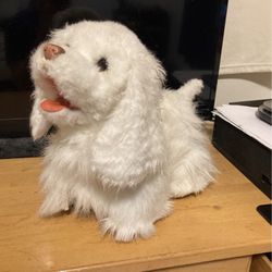 Realistic Toy Dog Barks And Moves