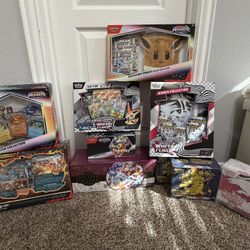 Pokemon Etb/box Collections Etc 