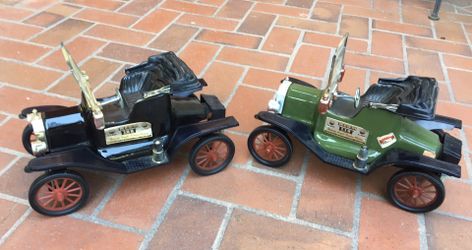 Jim Beams Vintage decanters