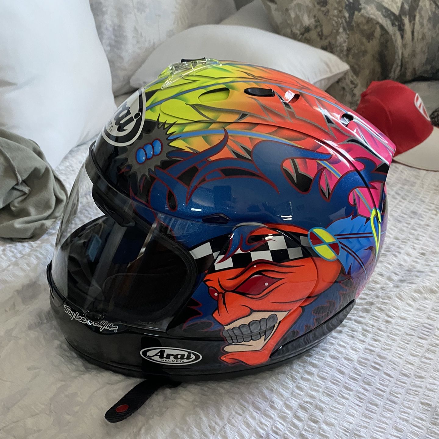 Rr5 Arai Russell Arai Rx7 Troy Lee Designs Motor Cycle Helmet Sz