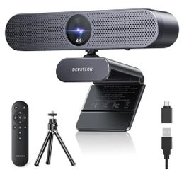 Webcam 4K with remote control