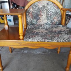 Vintage Phone Chair Stand