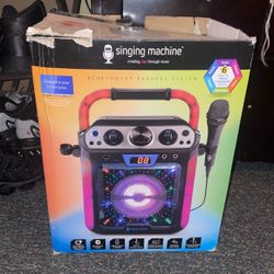 Singing machine Karaoke System Includes Everything