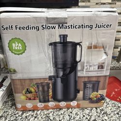 Self Feeding Slow Masticating Juicer 