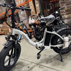 Folding fast electric bicycle