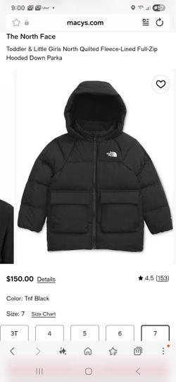 AUTHENTIC NORTH FACE COAT (KIDS SIZE 7)