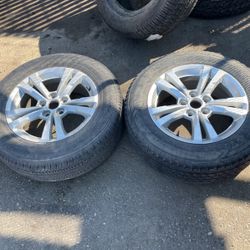 2010-2017 Chevy Equinox 17 Inch Rims With Tires