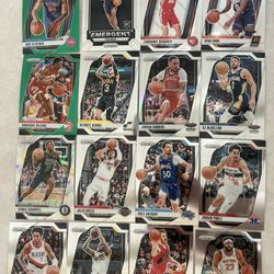18 NBA PRIZM (PANINI) TRADING CARDS