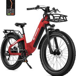 New FREEDARE Eden Electric Bike for Adults 750W(Peak 1280W) BaFang Motor,48V20Ah Battery,28MPH Max Speed,90Miles Range,GPS Smart App Control,Mountain 