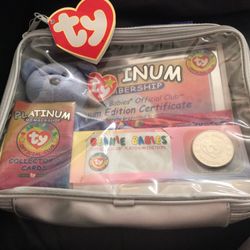 BEANIE BABIES OFFICIAL CLUB PLATINUM EDITION