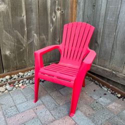 Kids Outdoor Chair. Camping Or Backyard